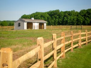 Run in Horse shed